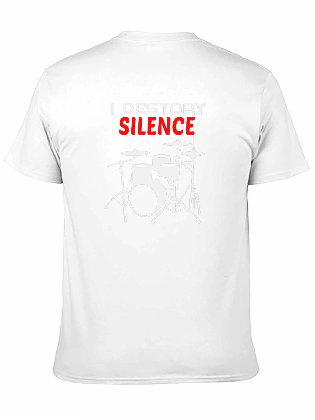 I DESTORY Silence Drummer T-Shirt