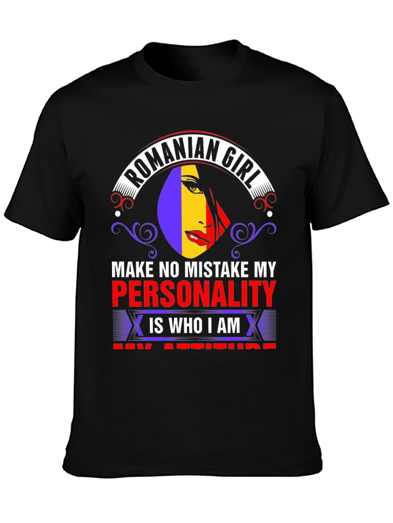 Romanian Girl Personality T-Shirt