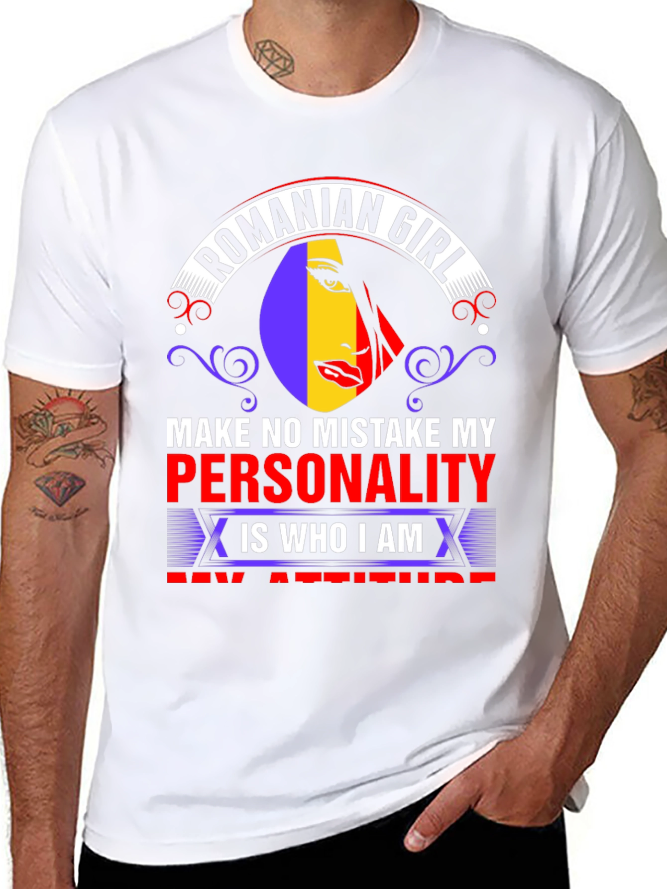 Romanian Girl Personality T-Shirt