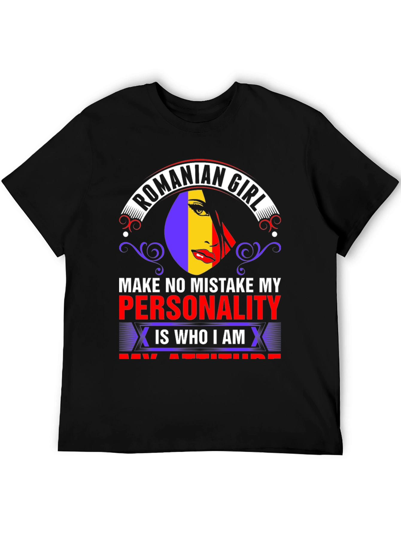 Romanian Girl Personality T-Shirt