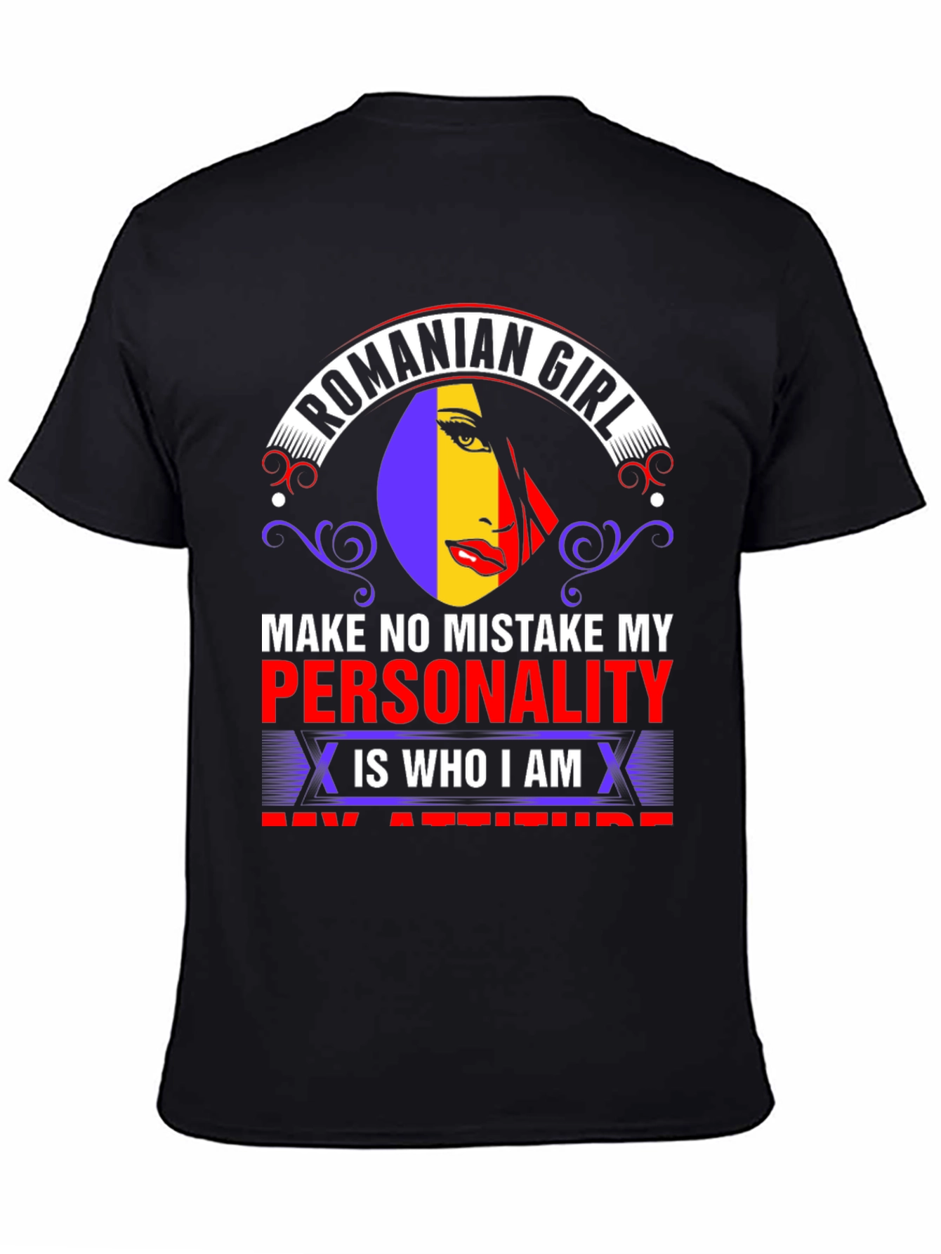 Romanian Girl Personality T-Shirt