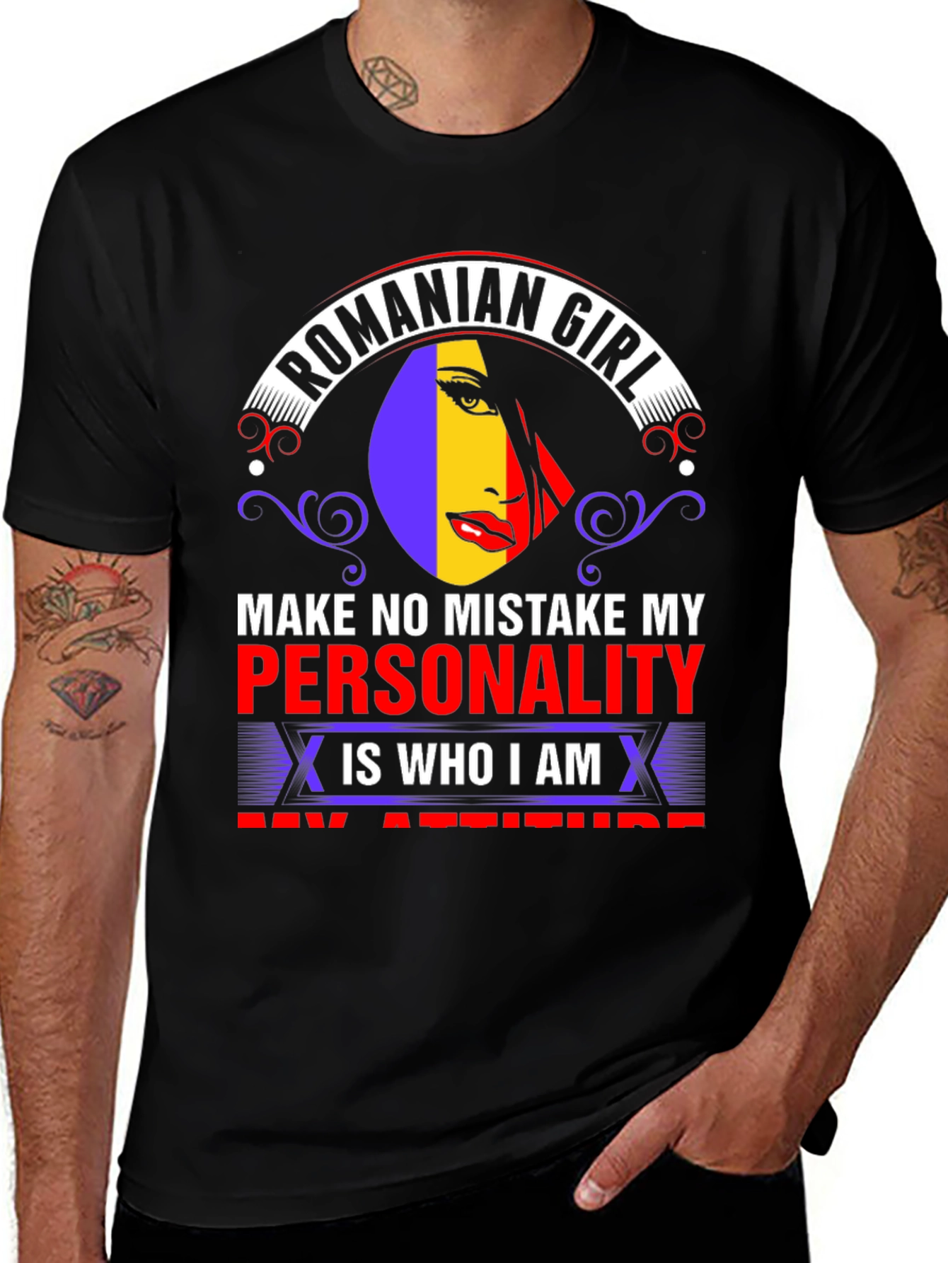 Romanian Girl Personality T-Shirt