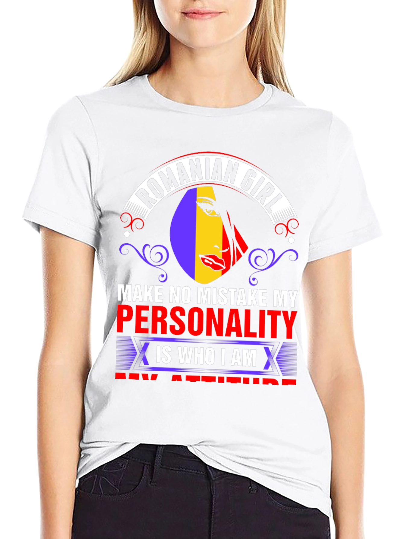 Romanian Girl Personality T-Shirt