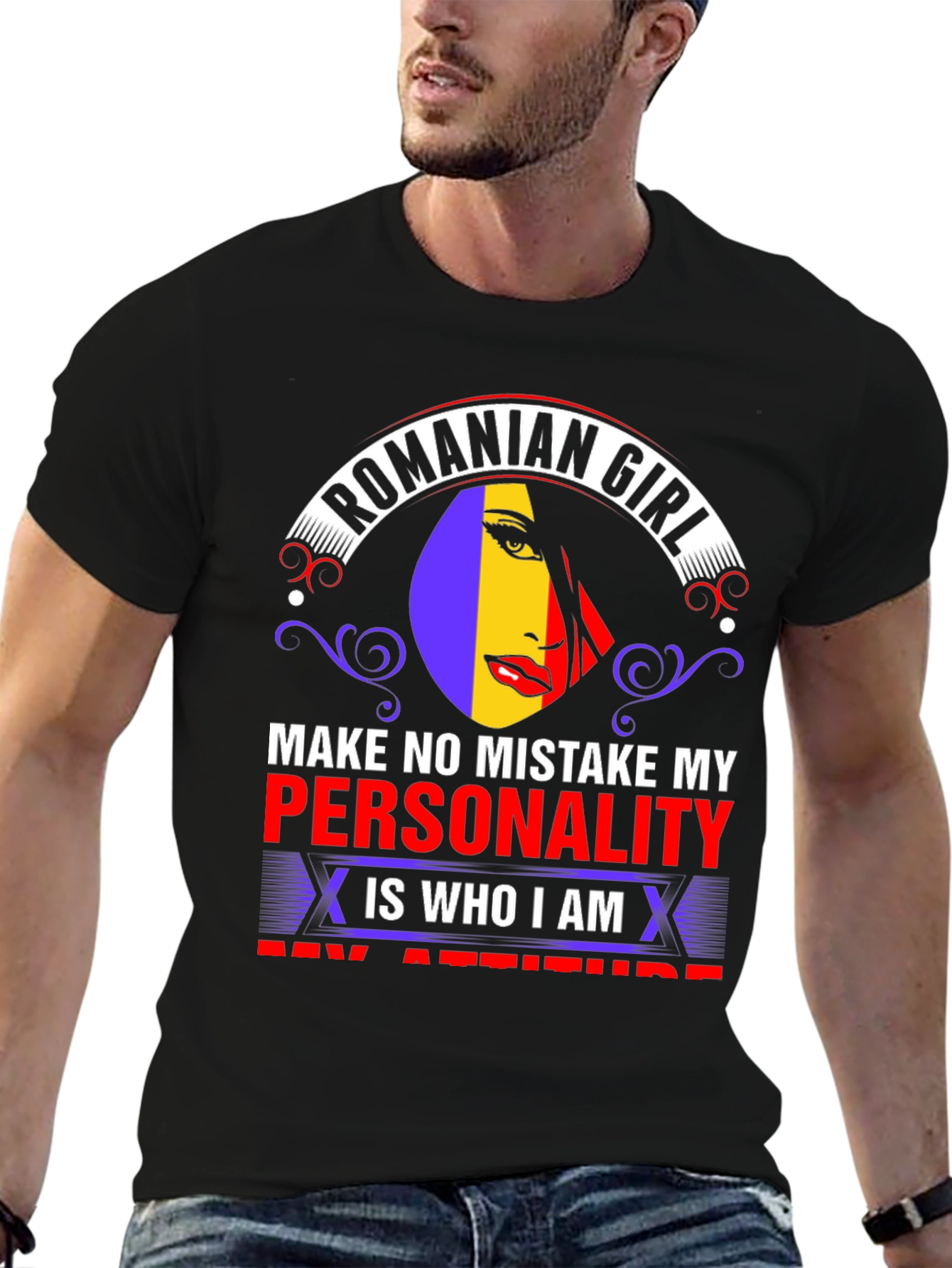 Romanian Girl Personality T-Shirt