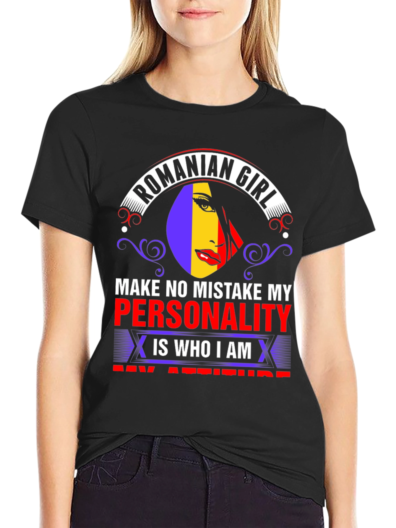 Romanian Girl Personality T-Shirt