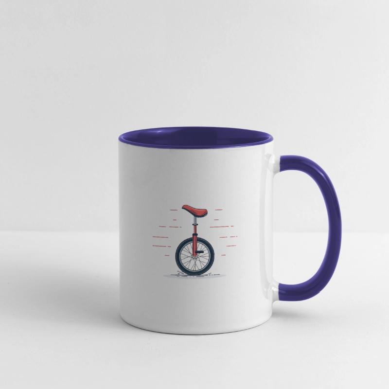 Bold Graphic Unicycle