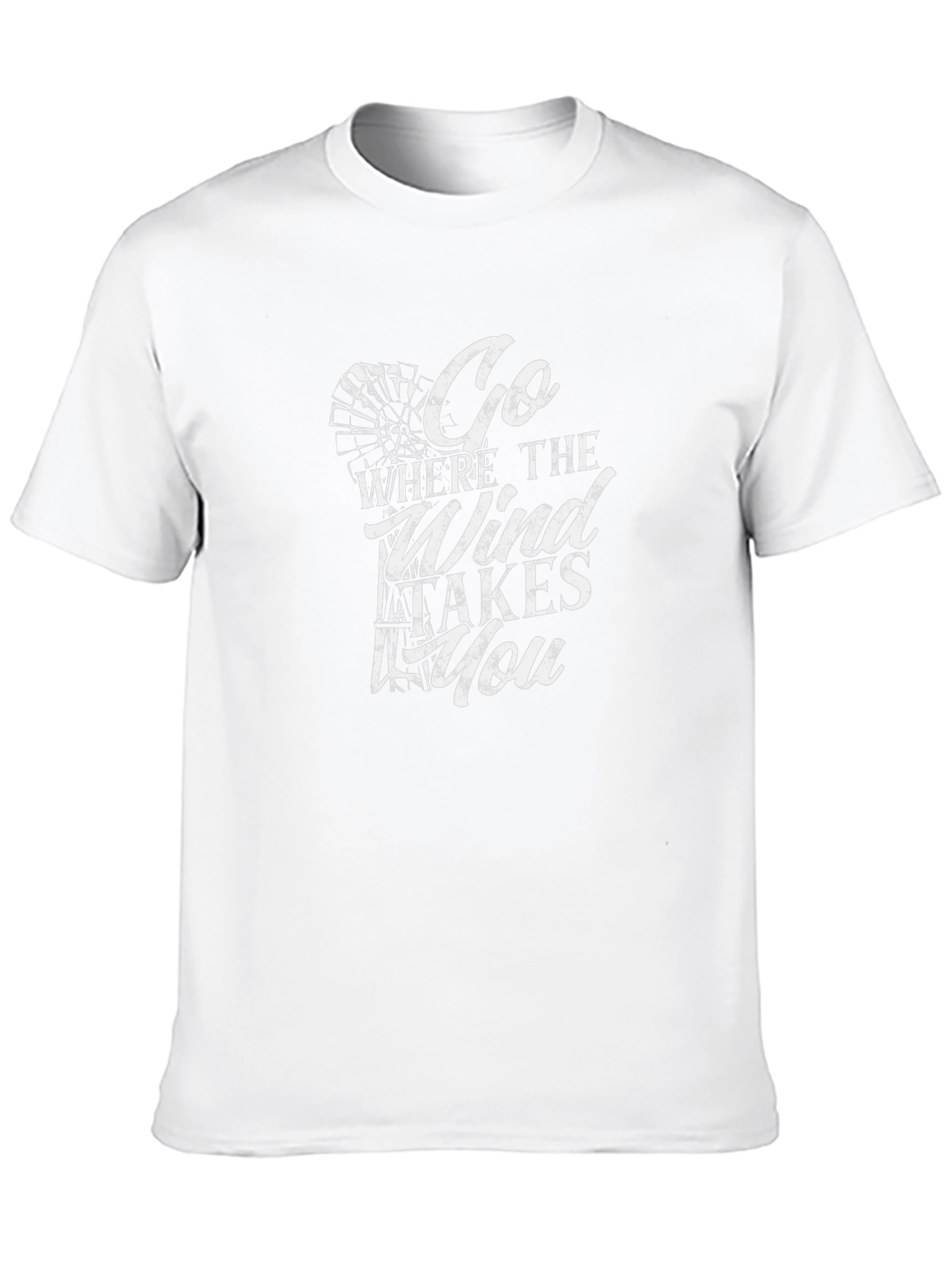 Go Where The Wind Takes You Graphic Tee
