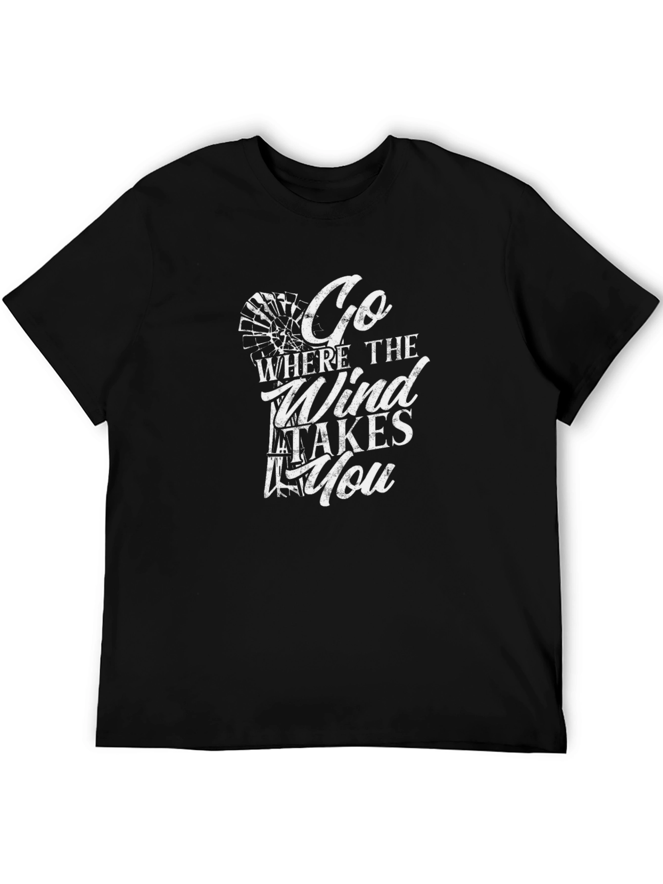 Go Where The Wind Takes You Graphic Tee