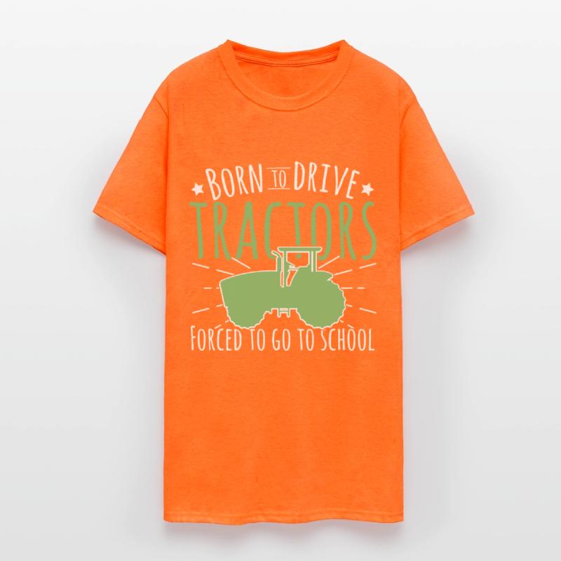 Born To Drive Tractors Funny Boys Farmer