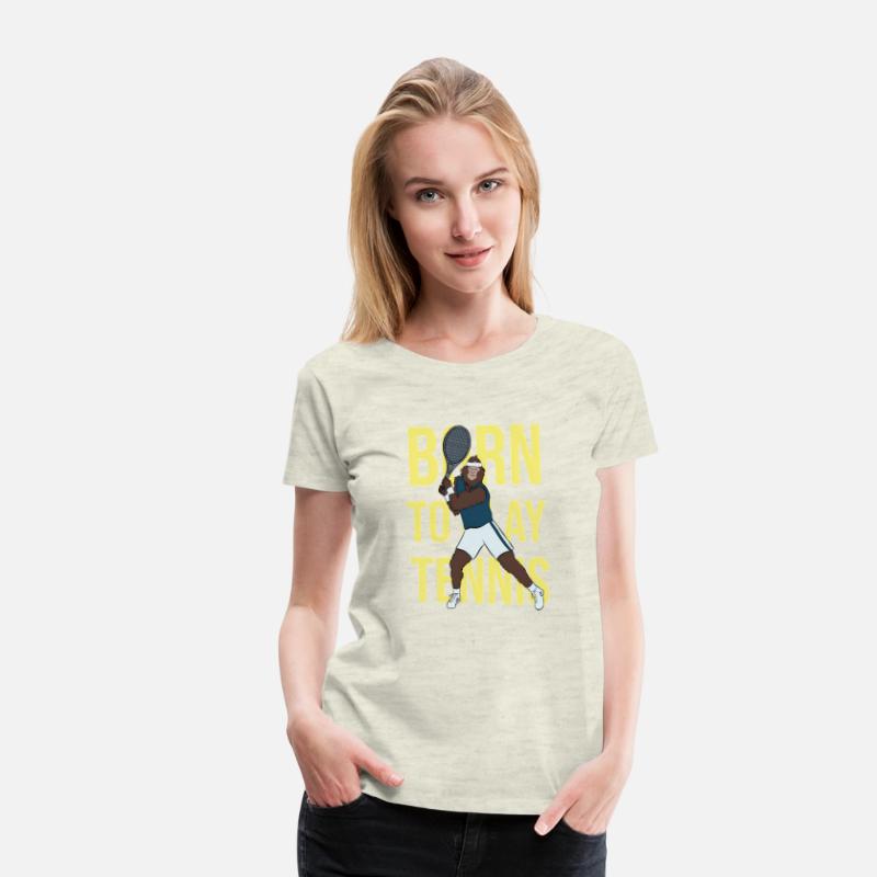 Born To Play Tennis Bigfoot Playing Tennis Tennis