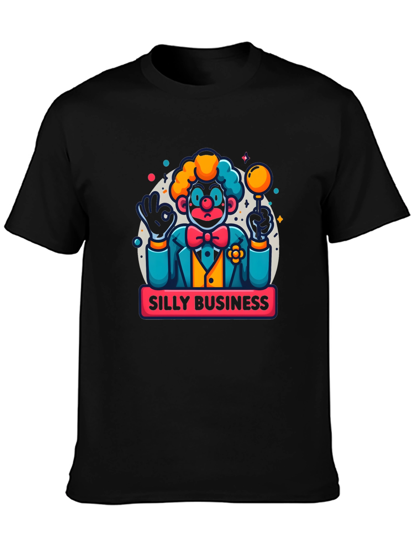 Silly Business Clown Graphic Tee