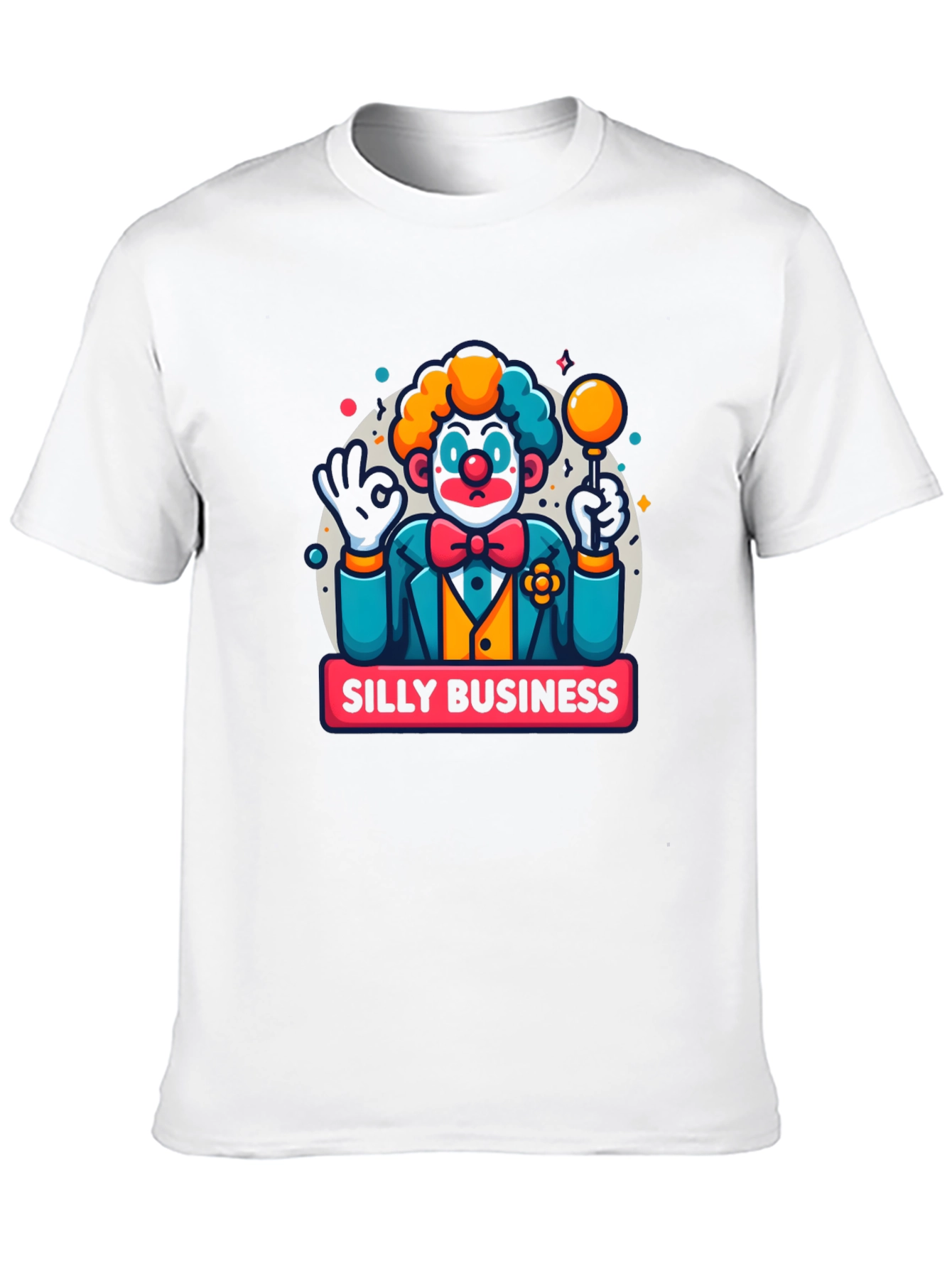 Silly Business Clown Graphic Tee