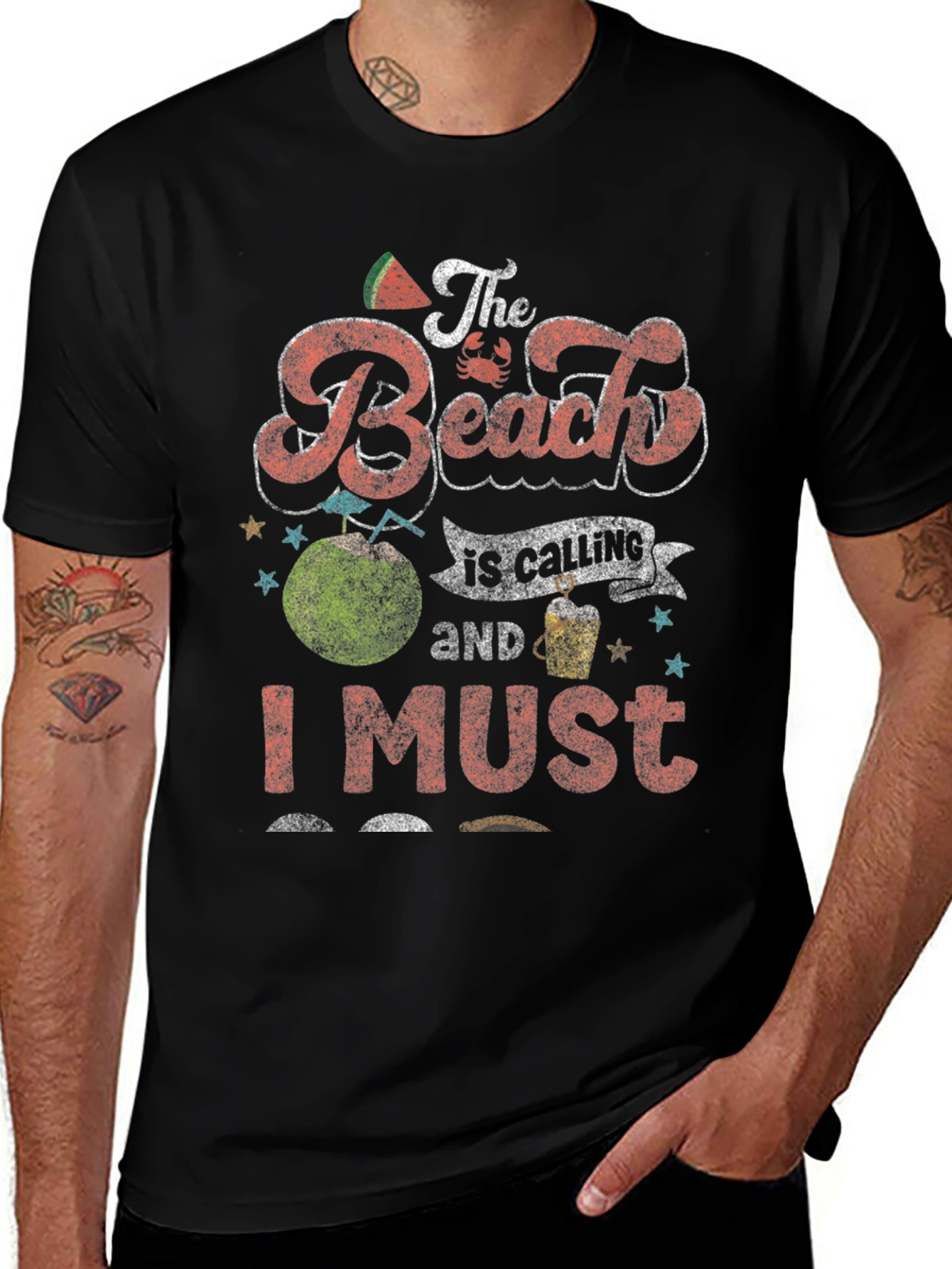 The Beach Is Calling T-Shirt