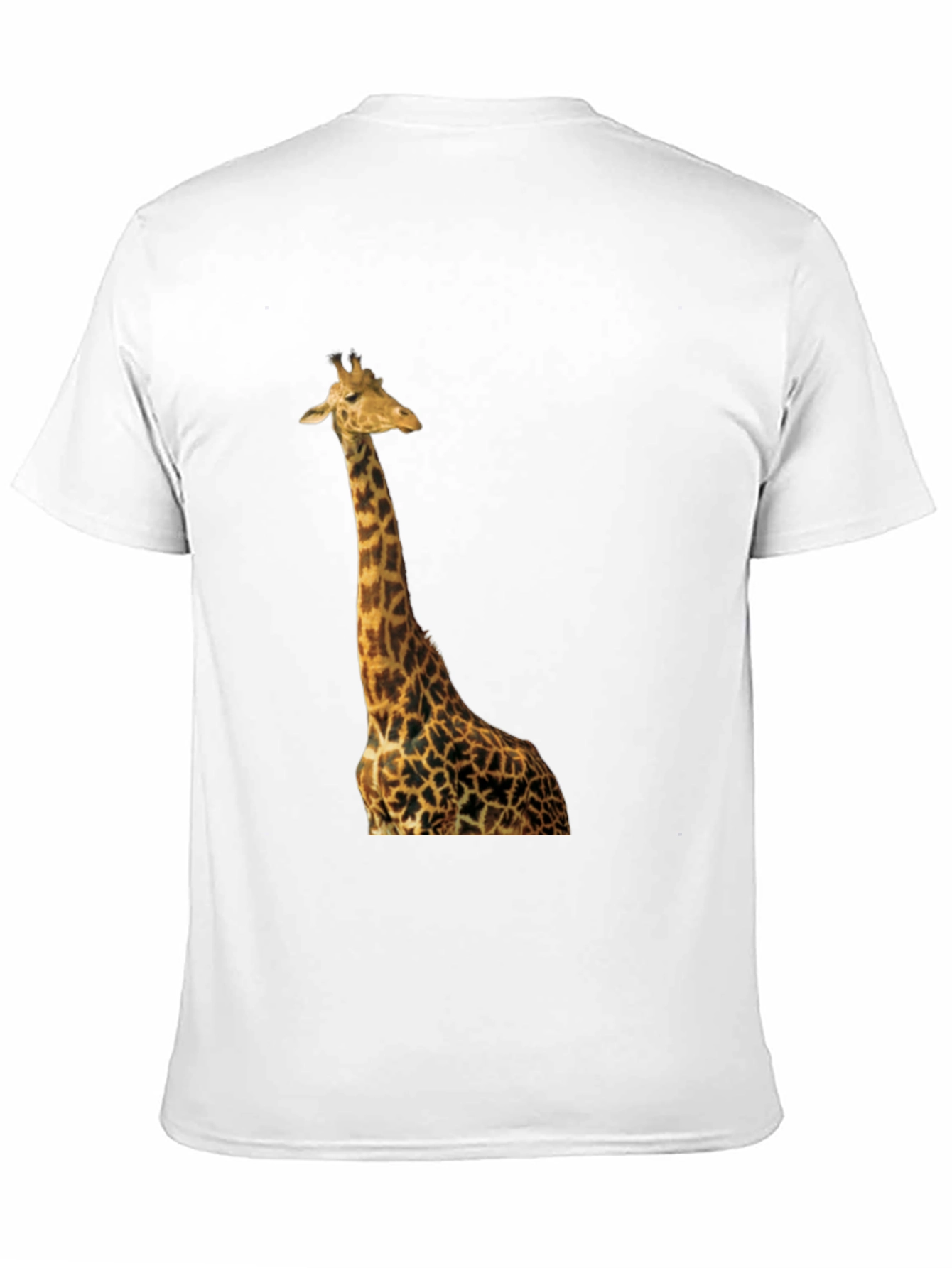 Giraffe T-Shirt - Black Cotton Tee