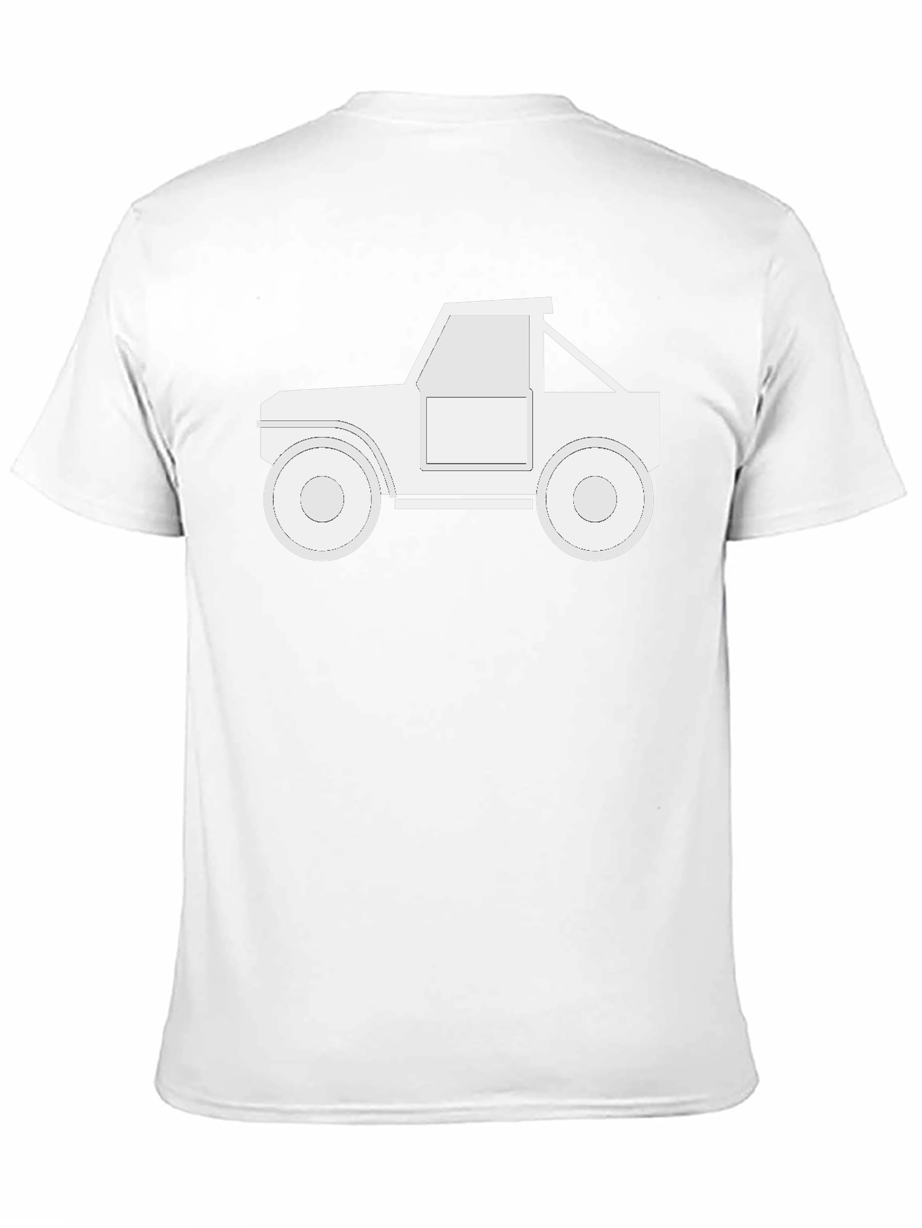 Off-Road Vehicle Graphic Tee - Black