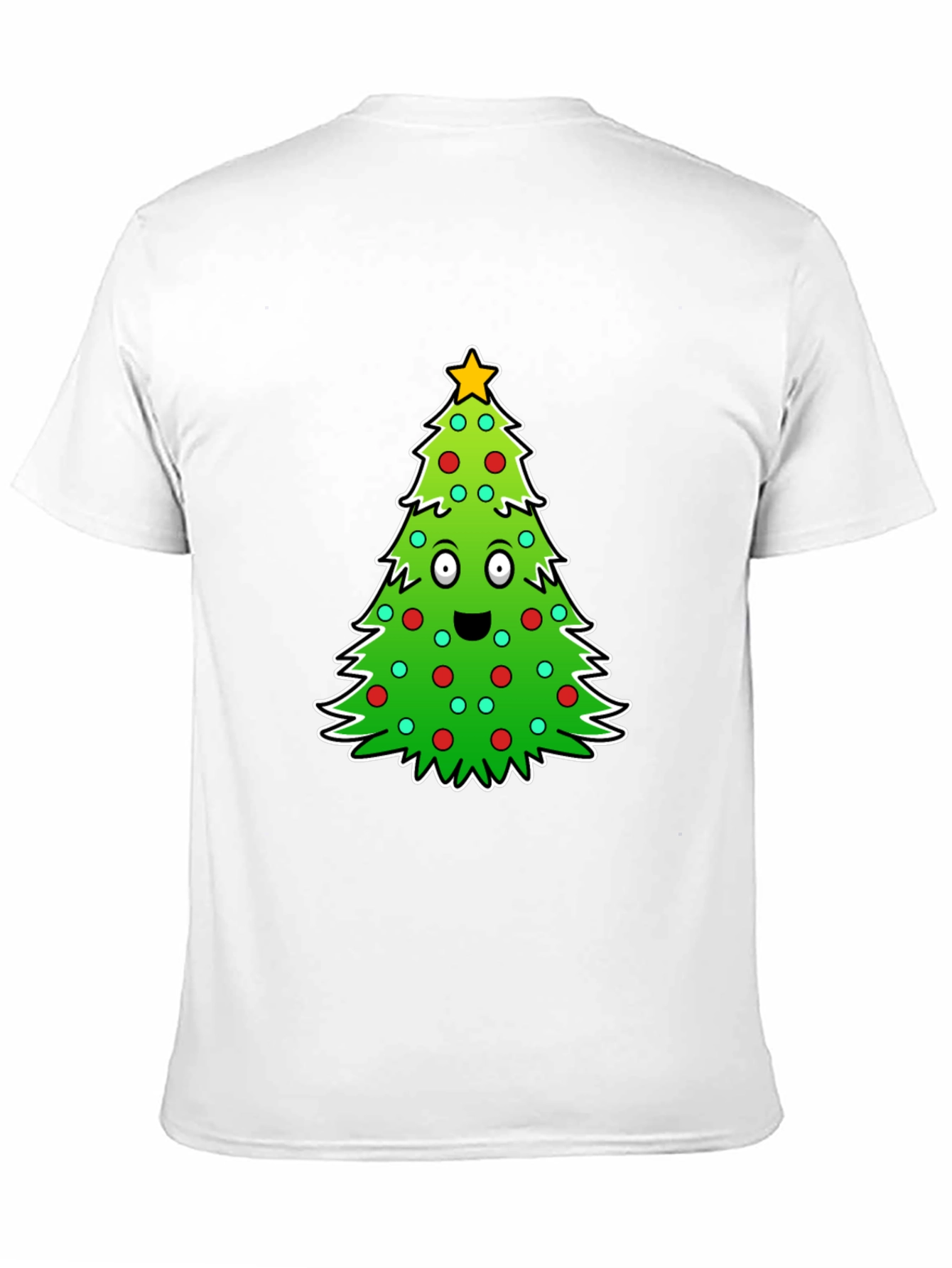 Funny Christmas Tree Graphic Tee - Holiday Cheer
