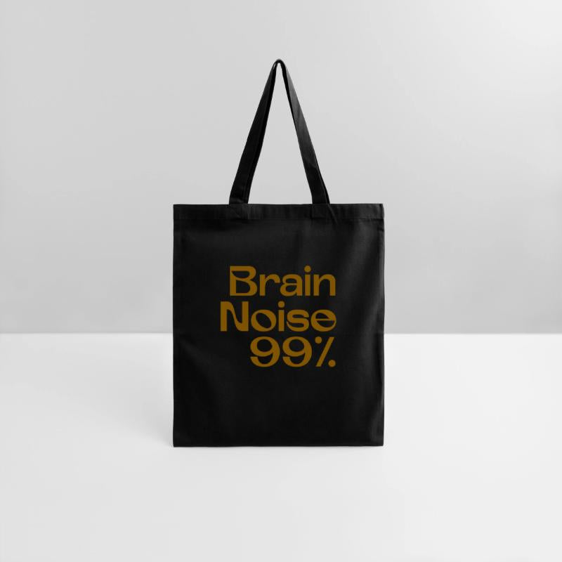 Brain Noise: 99% – Minimalist Anxiety Humor