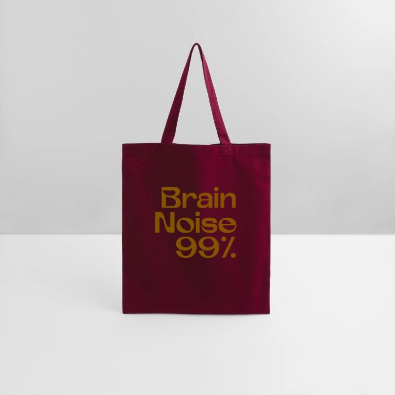 Brain Noise: 99% – Minimalist Anxiety Humor