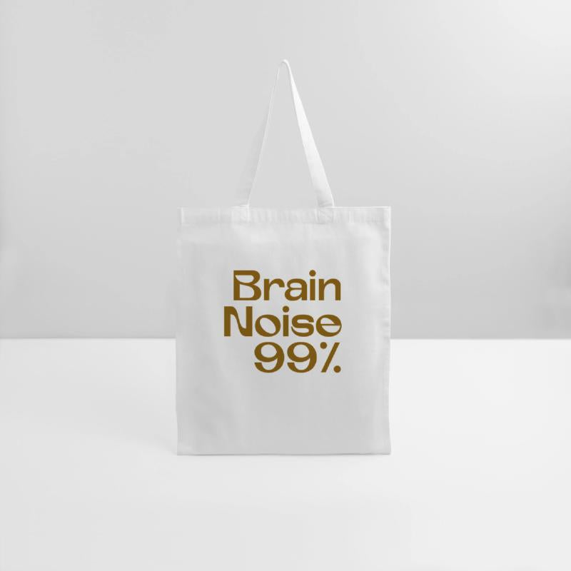 Brain Noise: 99% – Minimalist Anxiety Humor