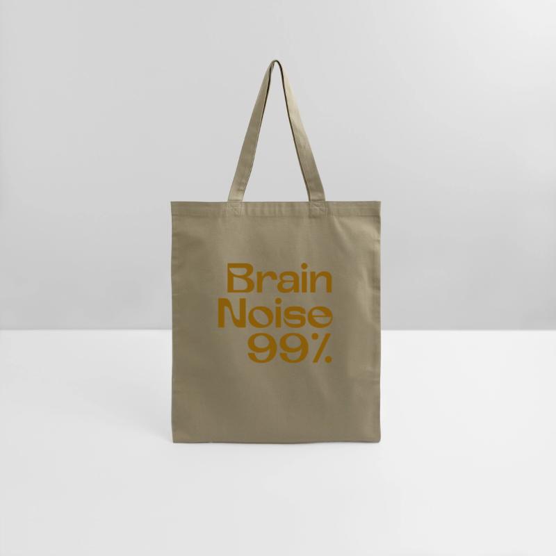 Brain Noise: 99% – Minimalist Anxiety Humor