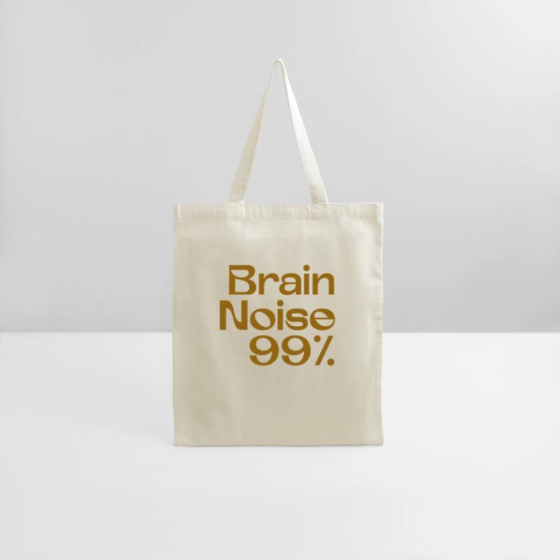 Brain Noise: 99% – Minimalist Anxiety Humor