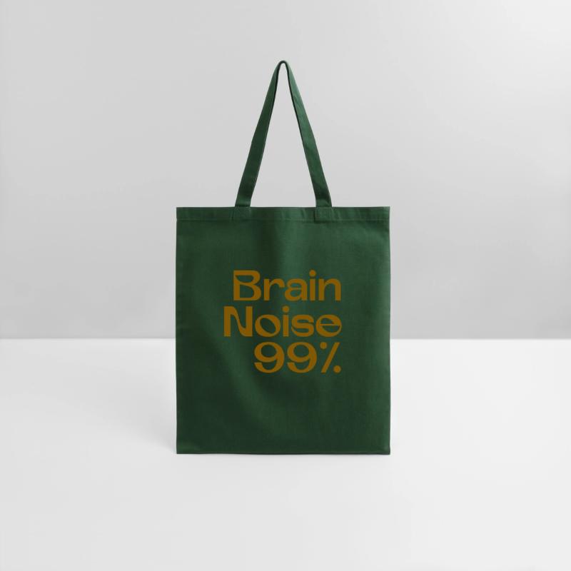 Brain Noise: 99% – Minimalist Anxiety Humor