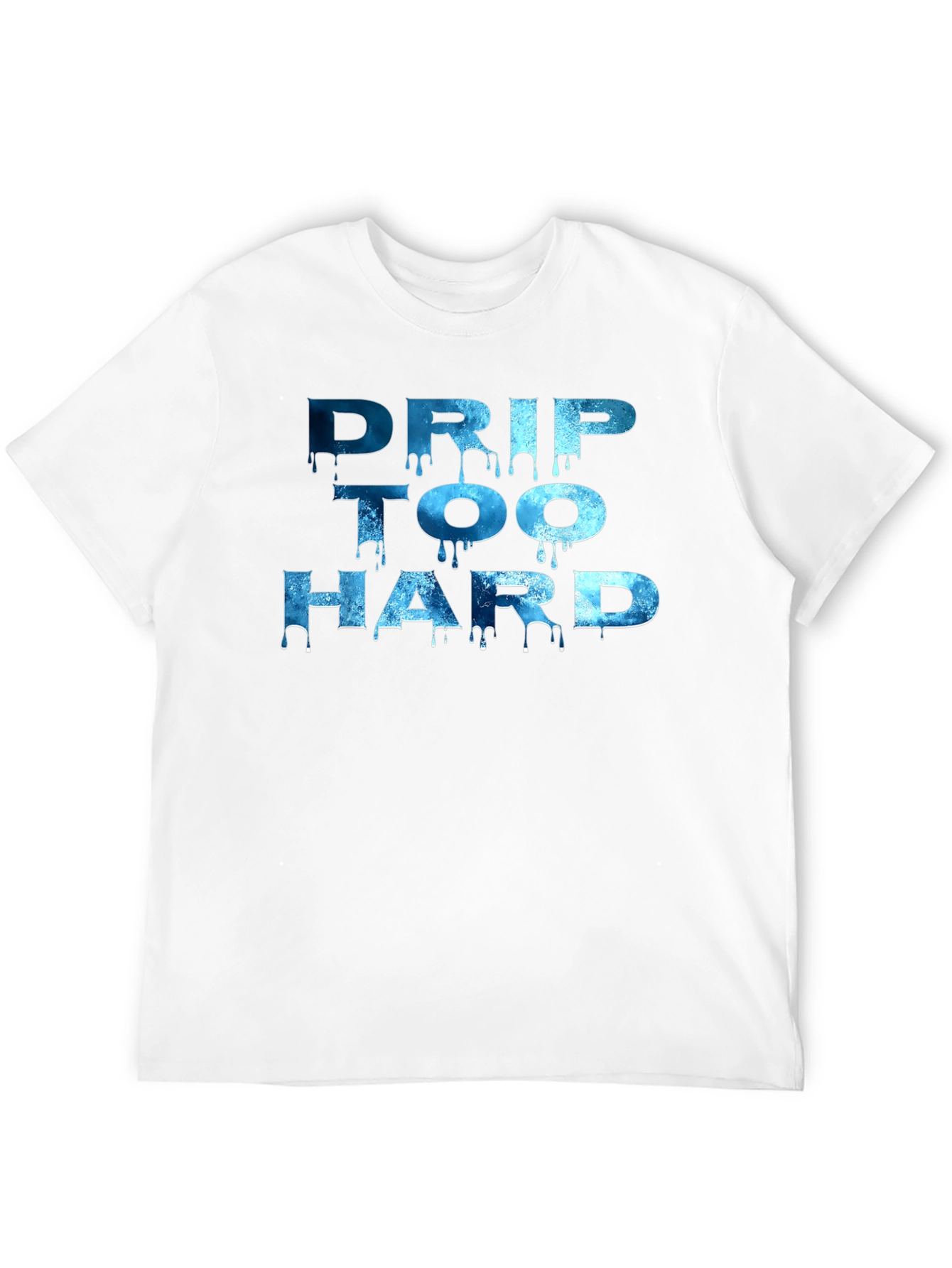 Drip Too Hard Graphic T-Shirt - Black