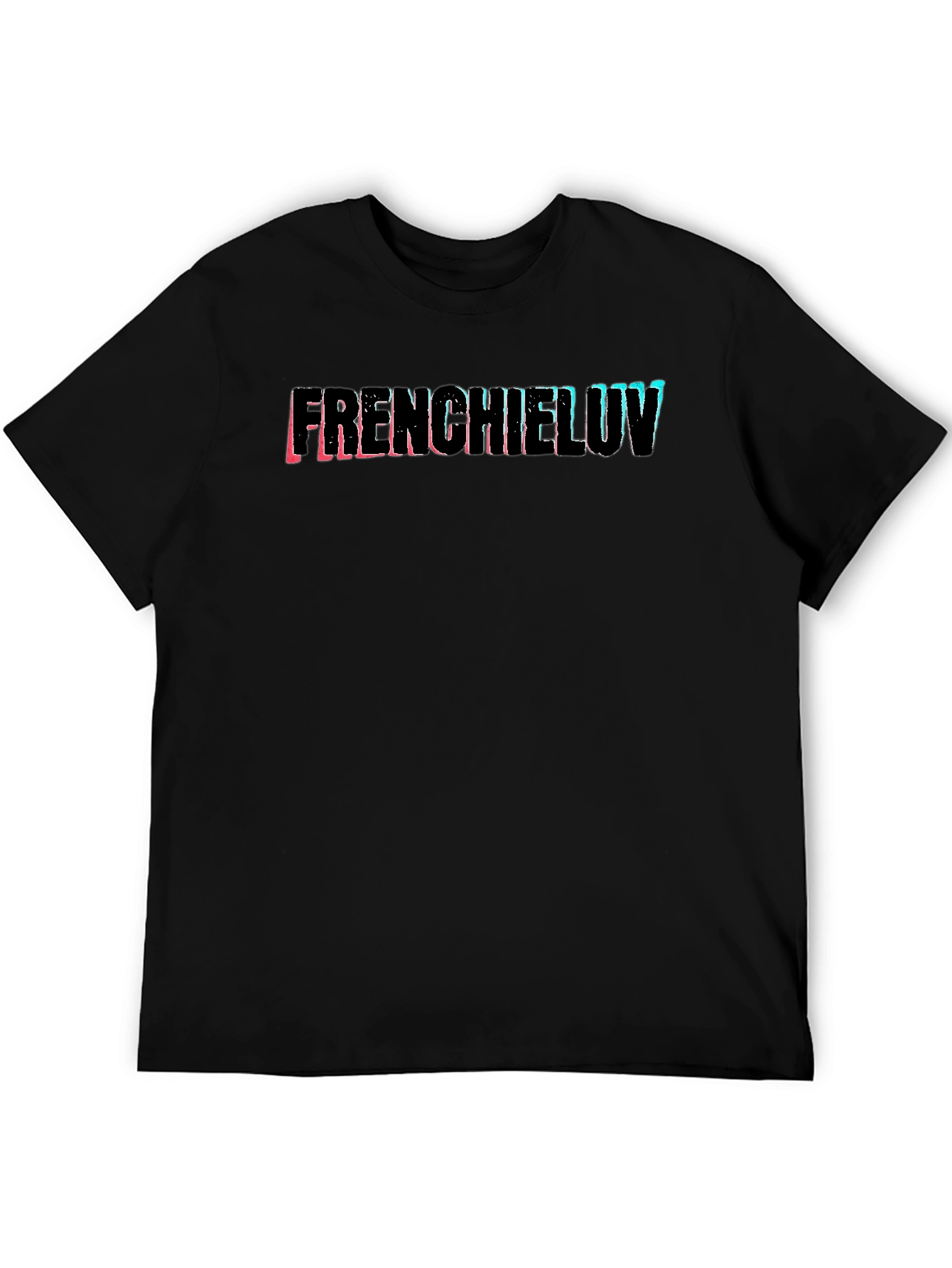 Frenchie Luv Graphic Tee - Black