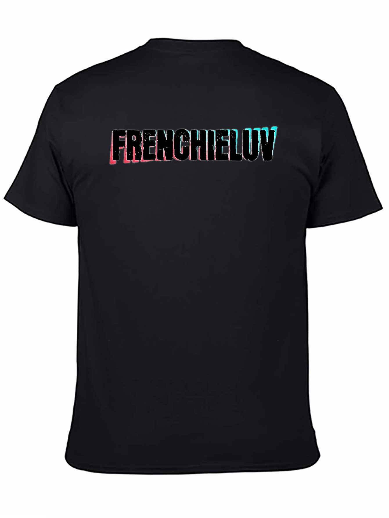 Frenchie Luv Graphic Tee - Black