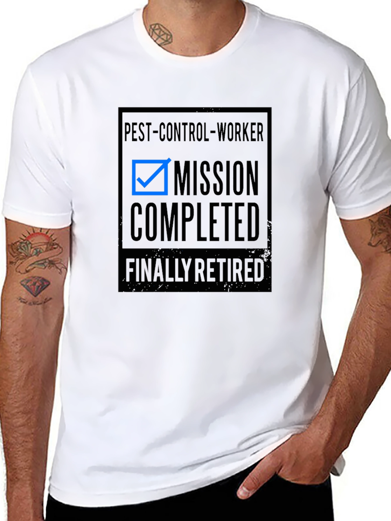 Retired Pest Control Worker T-Shirt