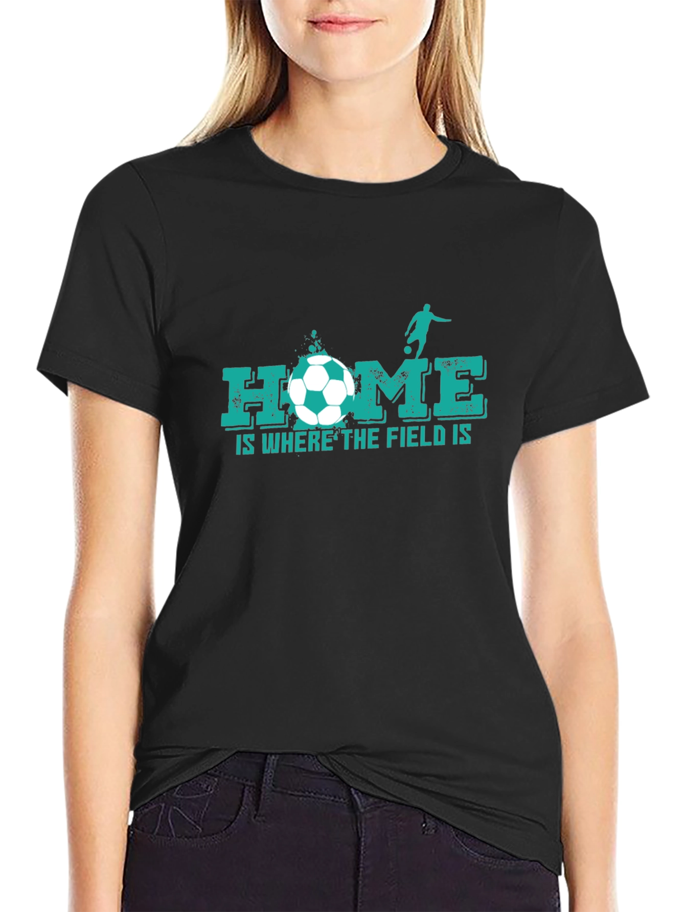 Home is Where the Field Is - Soccer T-Shirt