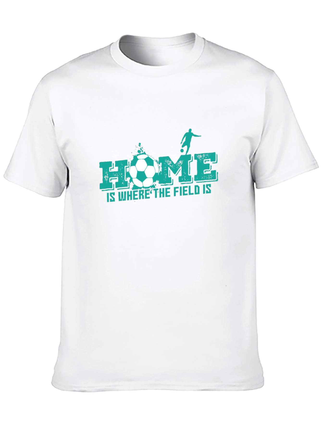 Home is Where the Field Is - Soccer T-Shirt
