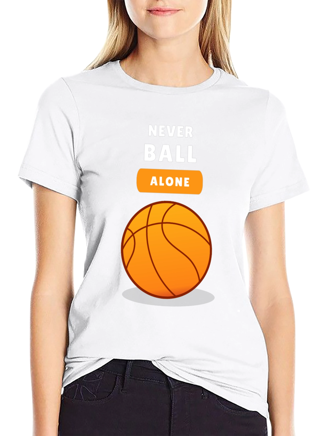 Never Ball Alone Graphic T-Shirt