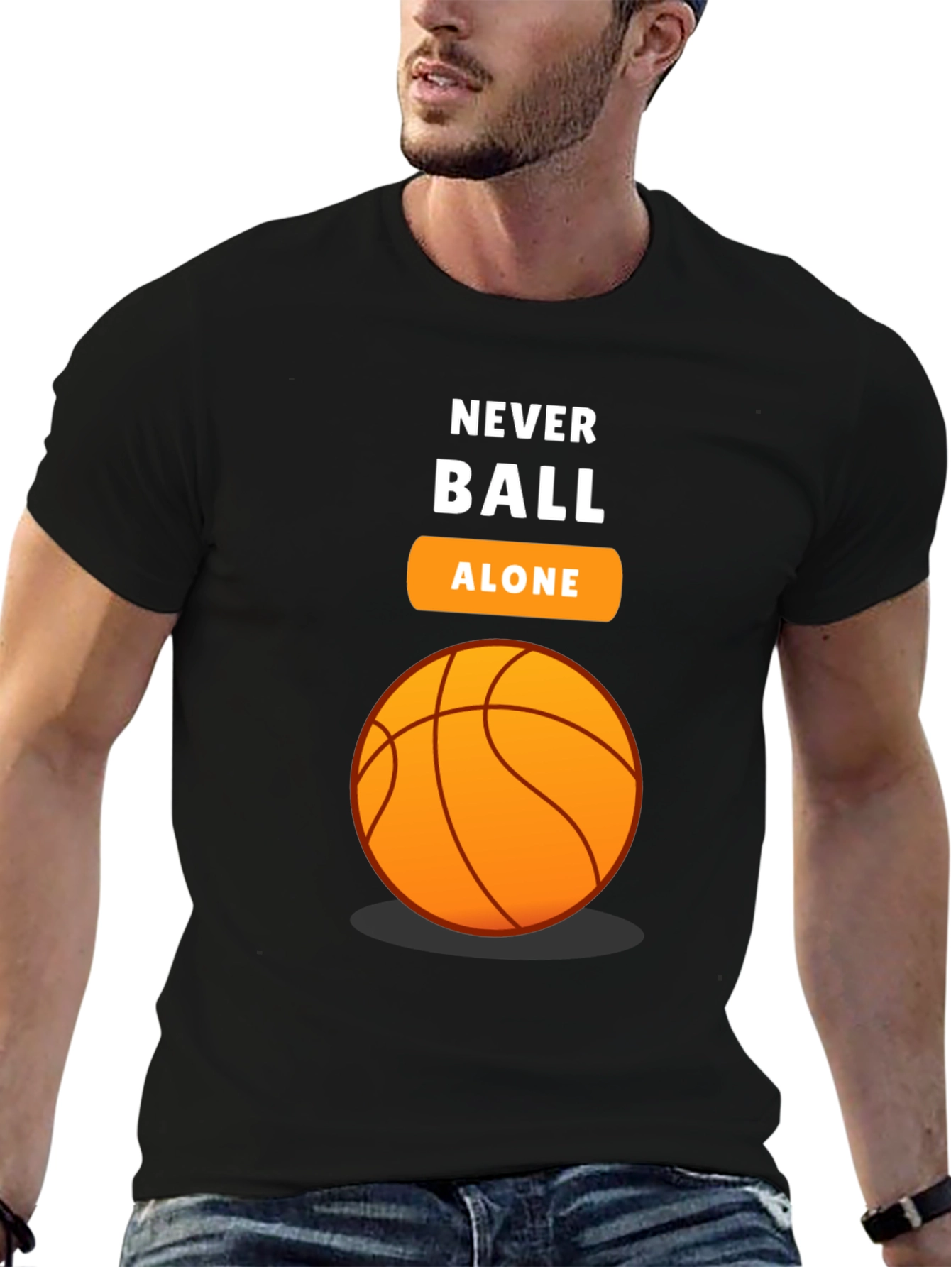 Never Ball Alone Graphic T-Shirt