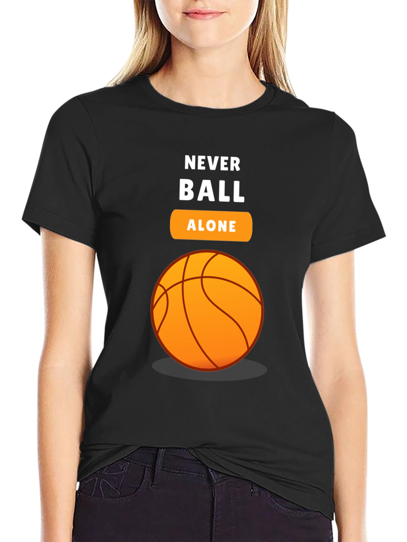 Never Ball Alone Graphic T-Shirt