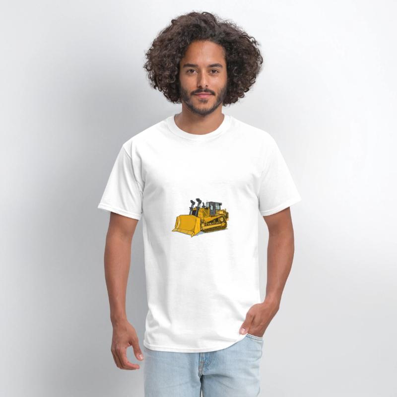 Bulldozer yellow