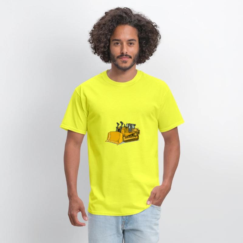 Bulldozer yellow