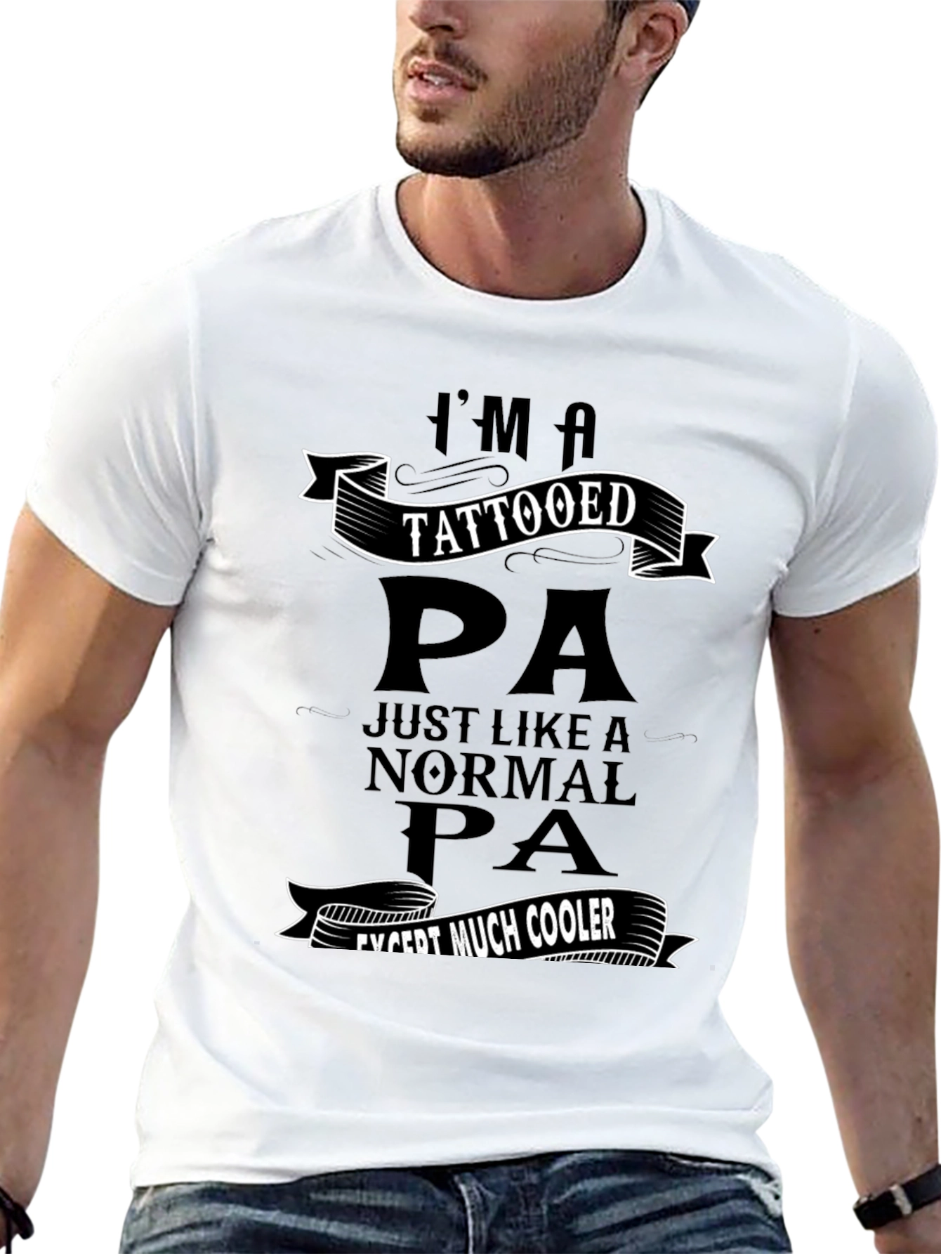 Tattooed PA T-Shirt: Cool Physician Assistant Apparel