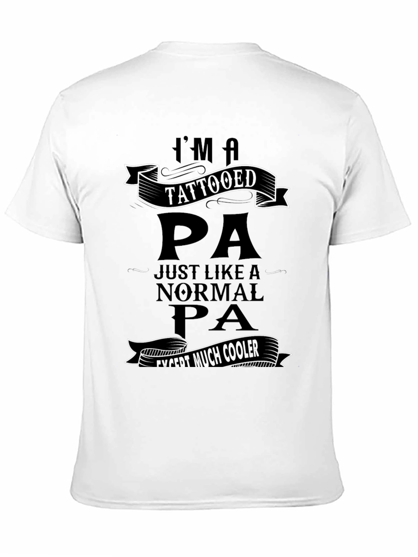 Tattooed PA T-Shirt: Cool Physician Assistant Apparel