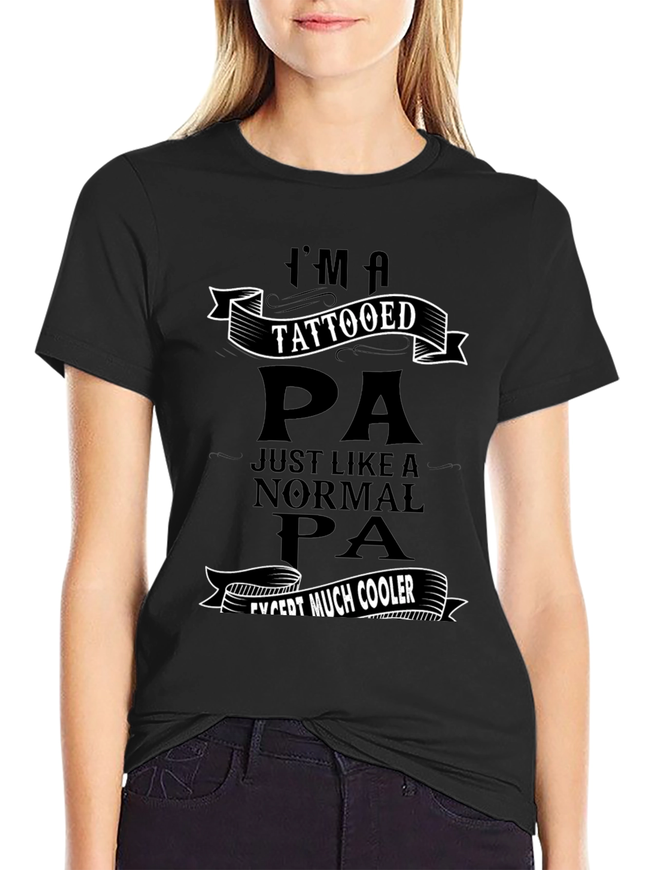 Tattooed PA T-Shirt: Cool Physician Assistant Apparel