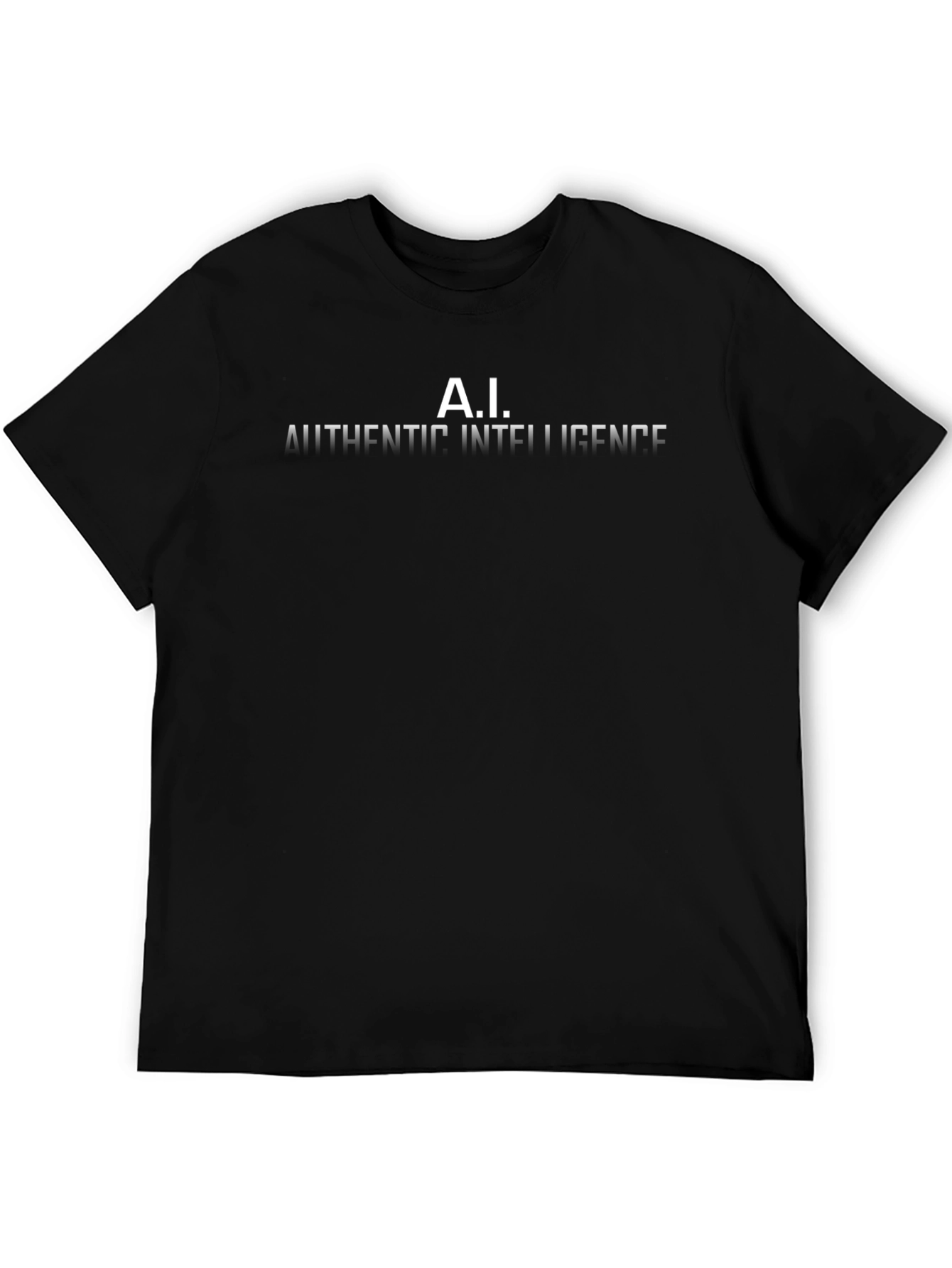 A.I. Authentic Intelligence T-Shirt - Modern Style