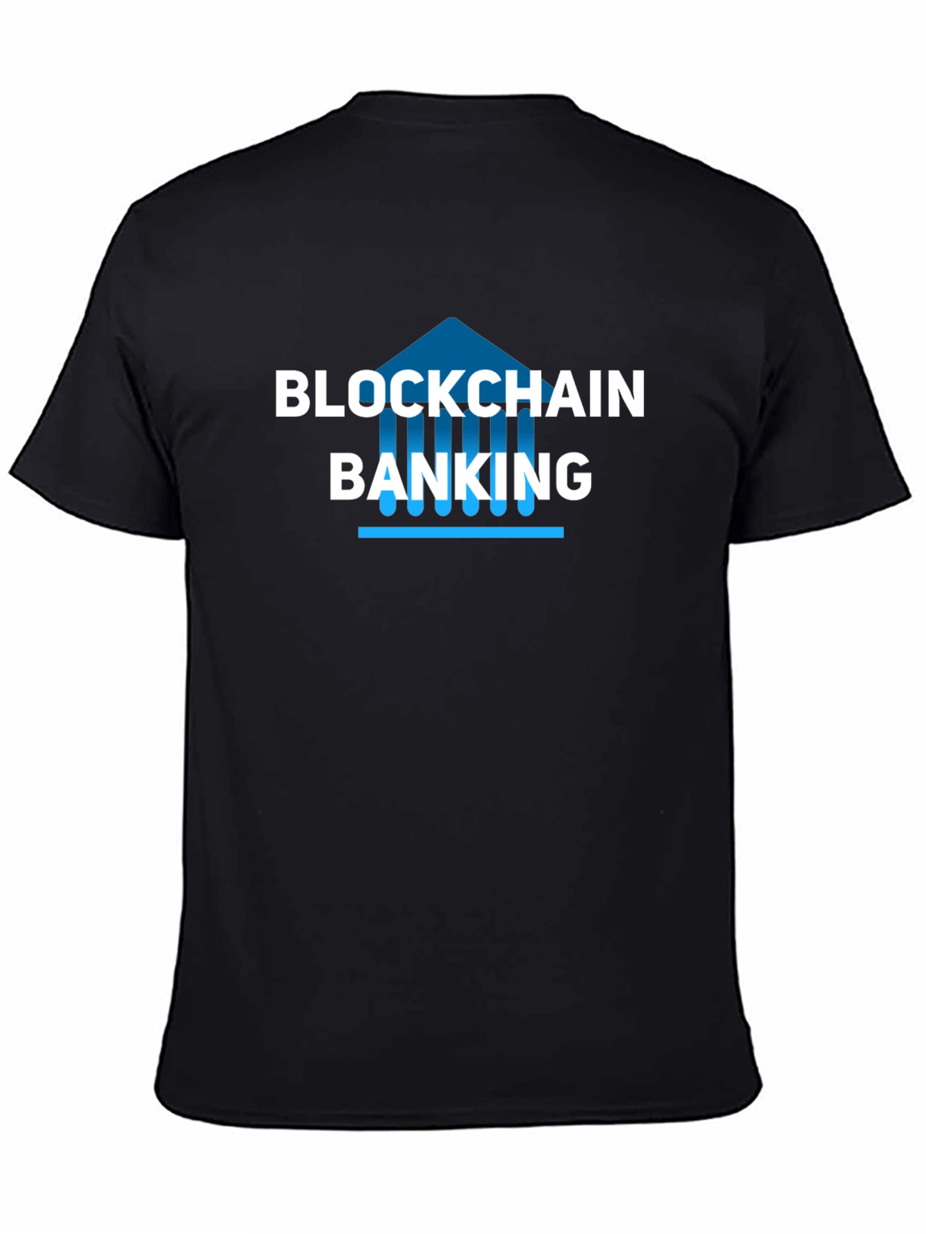 Blockchain Banking Graphic T-Shirt