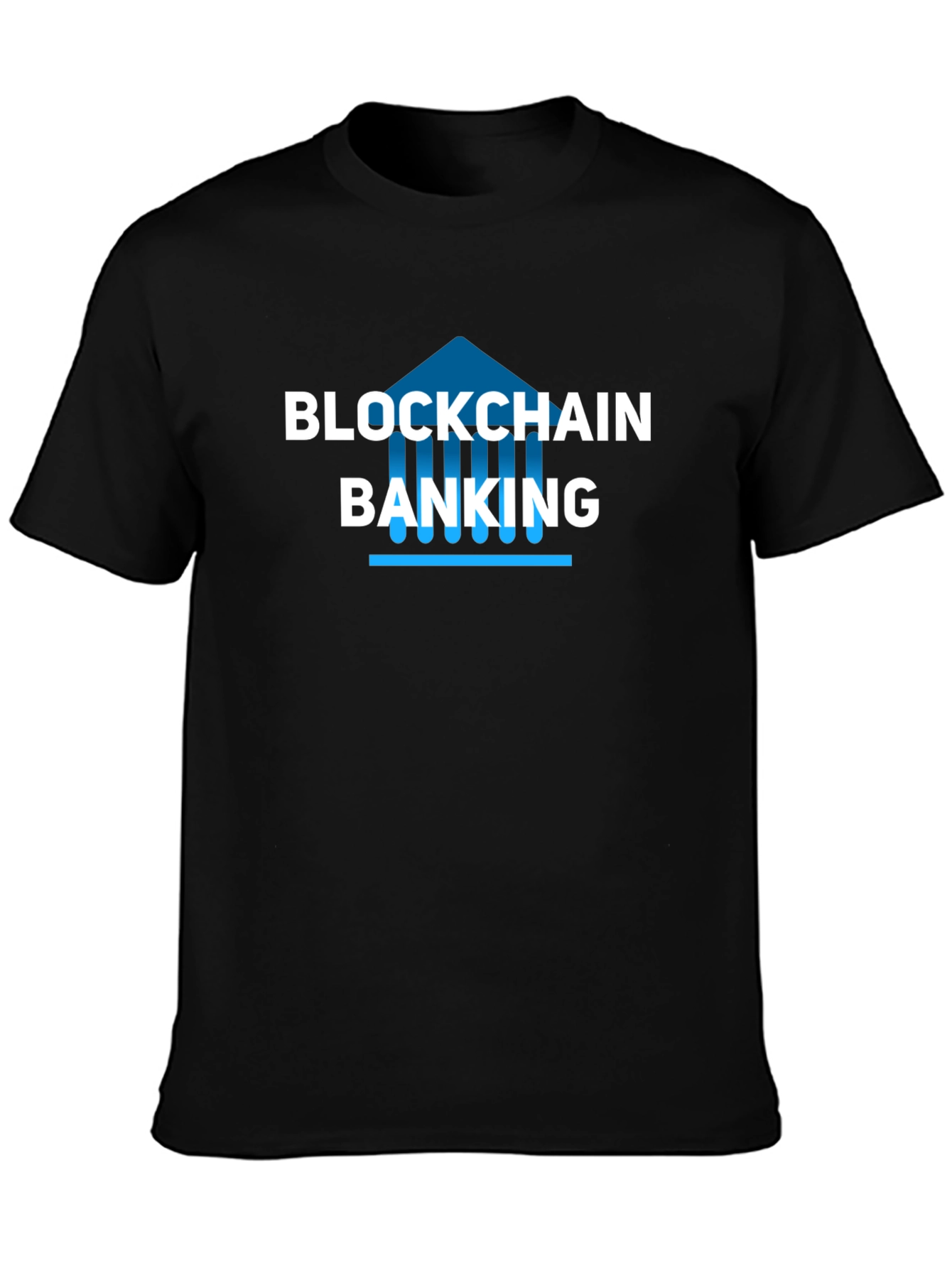 Blockchain Banking Graphic T-Shirt