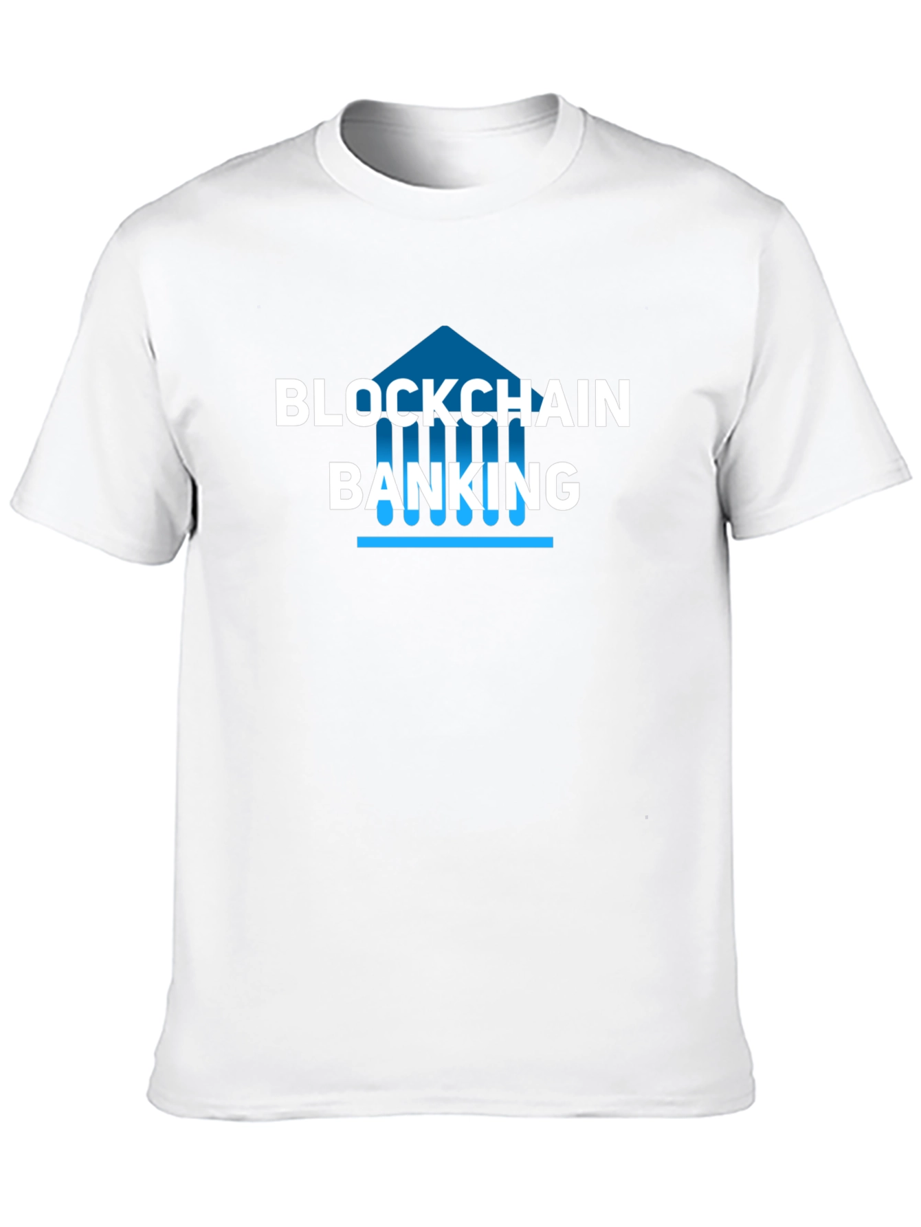 Blockchain Banking Graphic T-Shirt