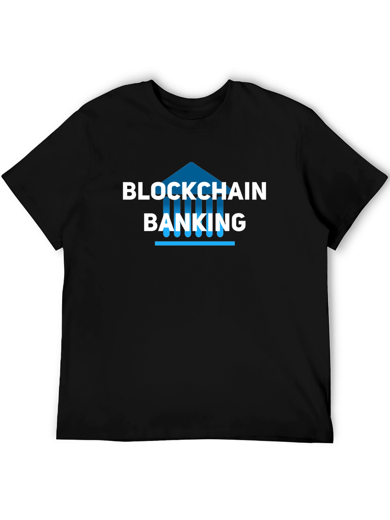 Blockchain Banking Graphic T-Shirt