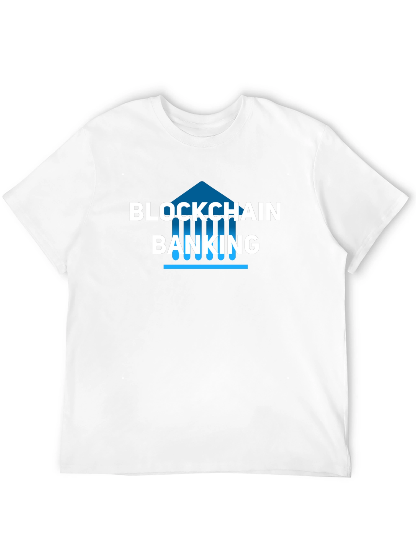 Blockchain Banking Graphic T-Shirt