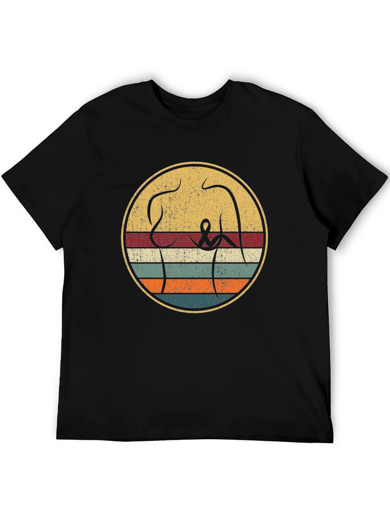 Retro Breast Cancer Awareness T-Shirt