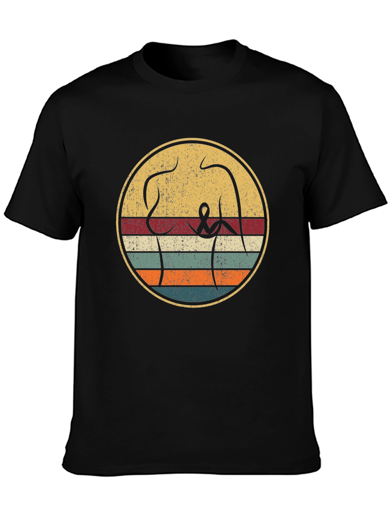 Retro Breast Cancer Awareness T-Shirt