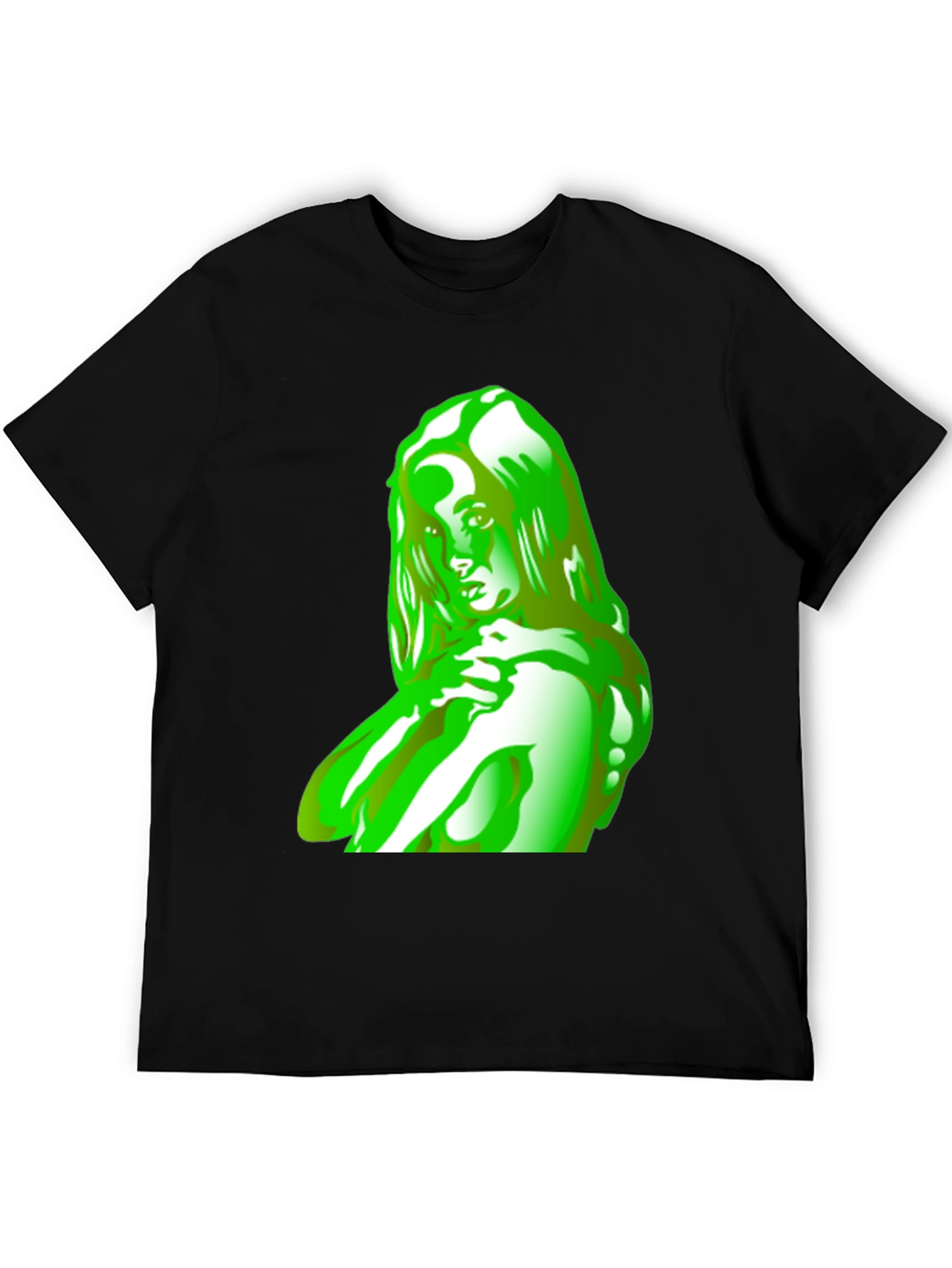 Green Silhouette Graphic Tee