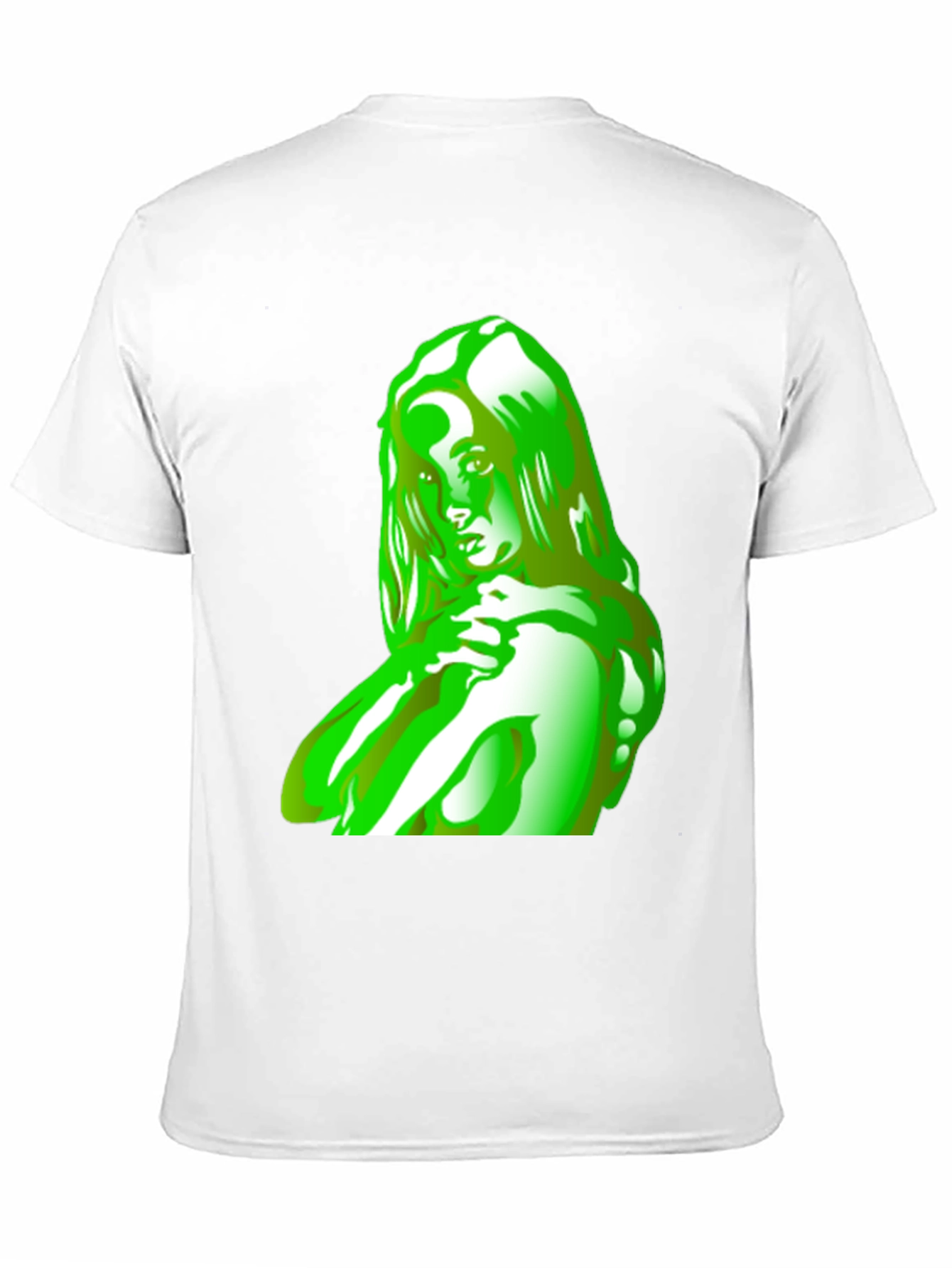 Green Silhouette Graphic Tee